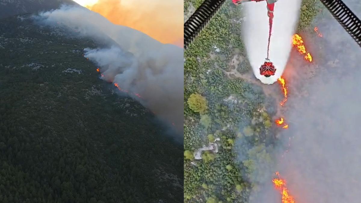 Kaş yangını