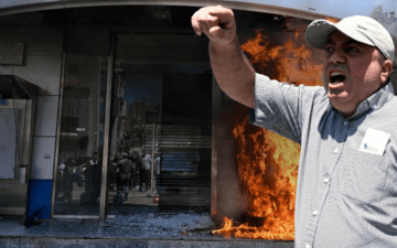 Lübnan banka protestoları