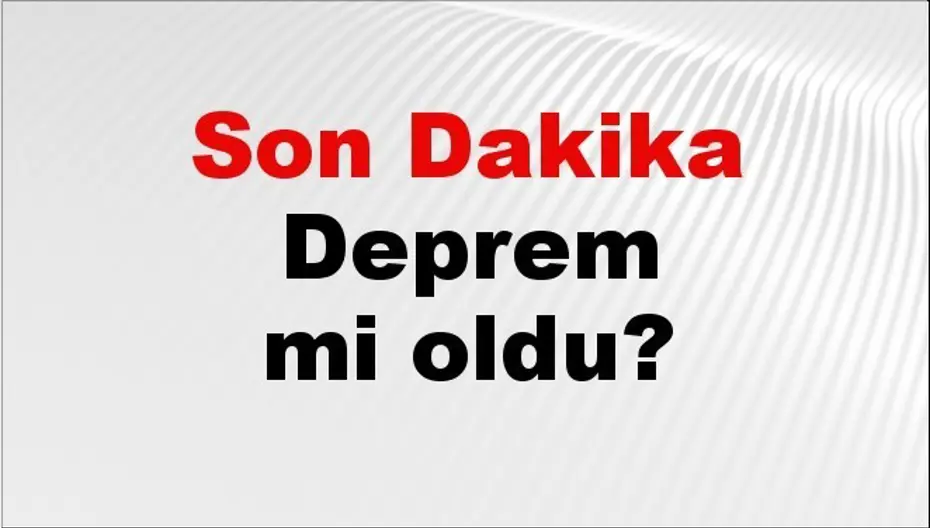 Marmaris Depremi