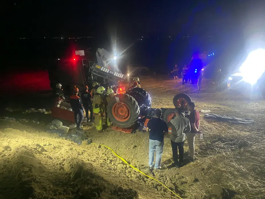 traktör devrilişi