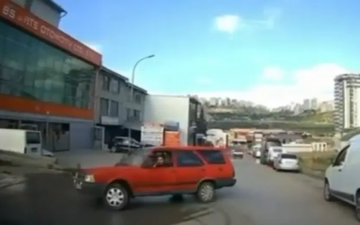 Başkentte trafikte