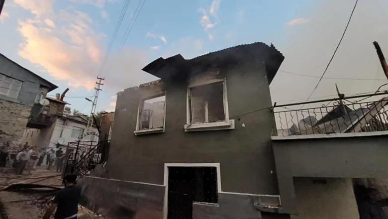 Kışlacık yangın